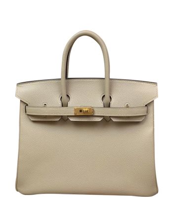 Hermes Birkin 25 Epsom Leather Paon Phw