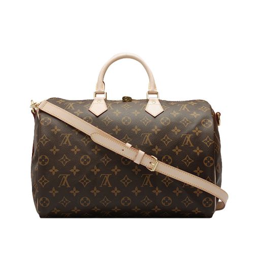 Louis Vuitton monogram speedy M40393 Brown